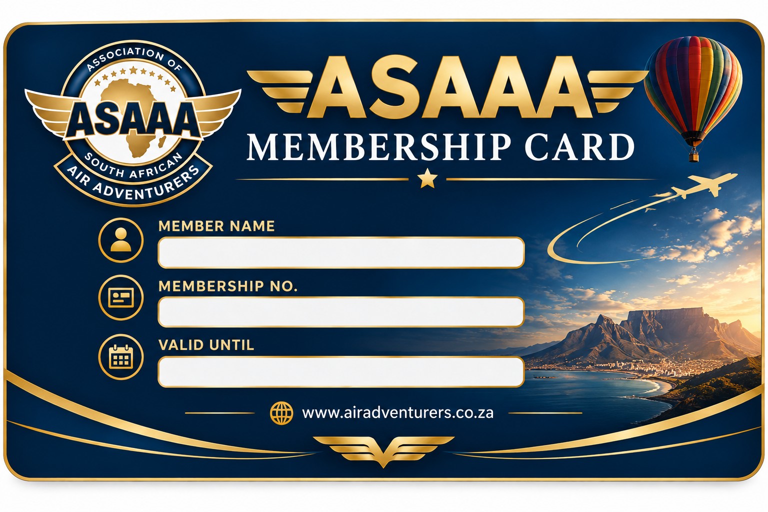 ASAAA membership card