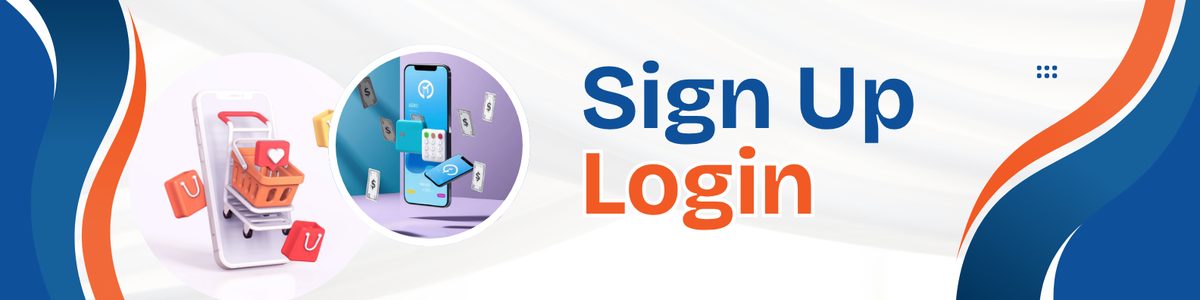 Sign up / login